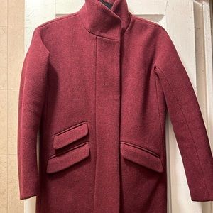 J. Crew New cocoon coat in Italian stadium-cloth